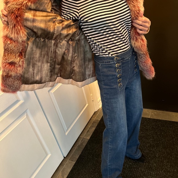 FGallotti  Leather Jacket pale pink - Picture 3 of 8